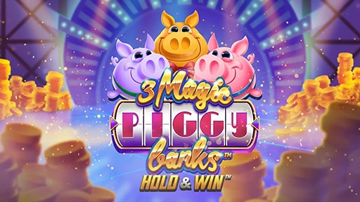 Casino Slots 3 Magic Piggy Banks Hold and Win