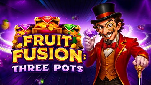 Casino Slots Fruit Fusion Three Pots