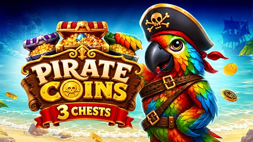 Casino Slots Pirate Coins 3 Chests