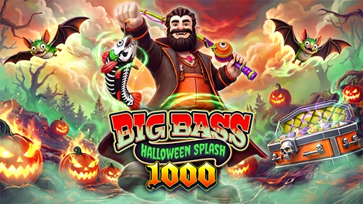 Casino Slots Big Bass Halloween Splash 1000