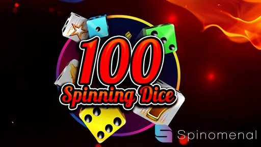 100 Spinning Dice