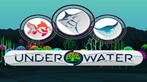 Under water