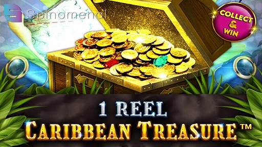 Casino Slots 1 Reel Caribbean Treasure