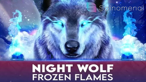 Night Wolf Frozen Flames