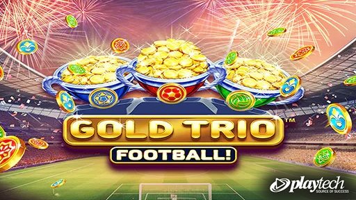 Gold Trio Football from Playtech