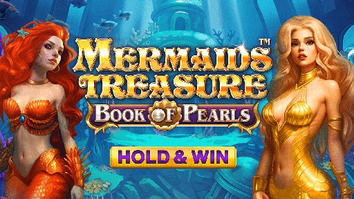 Mermaids Treasure Book Of Pearls Hold & Win