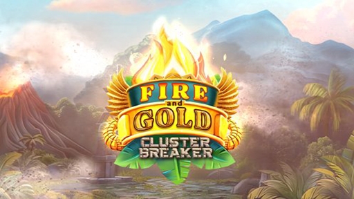 Casino Slots Fire and Gold ClusterBreaker