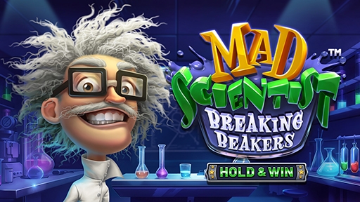 Mad Scientist Breaking Beakers Hold & Win