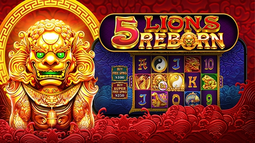 Casino Slots 5 Lions Reborn