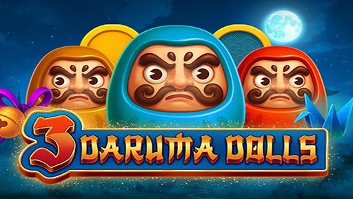 3 Daruma Dolls