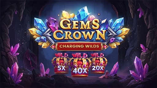 Gems Crown Charging Wilds