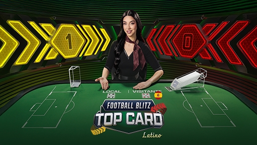 Casino Live Casinos Football Blitz Top Card Latino