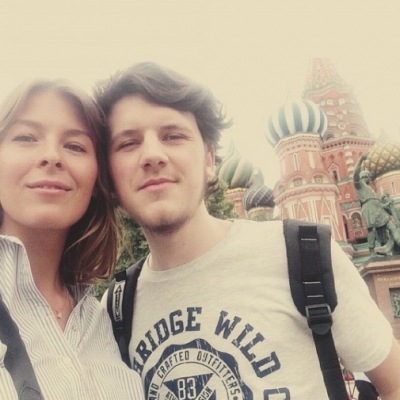 Red Square with Maria